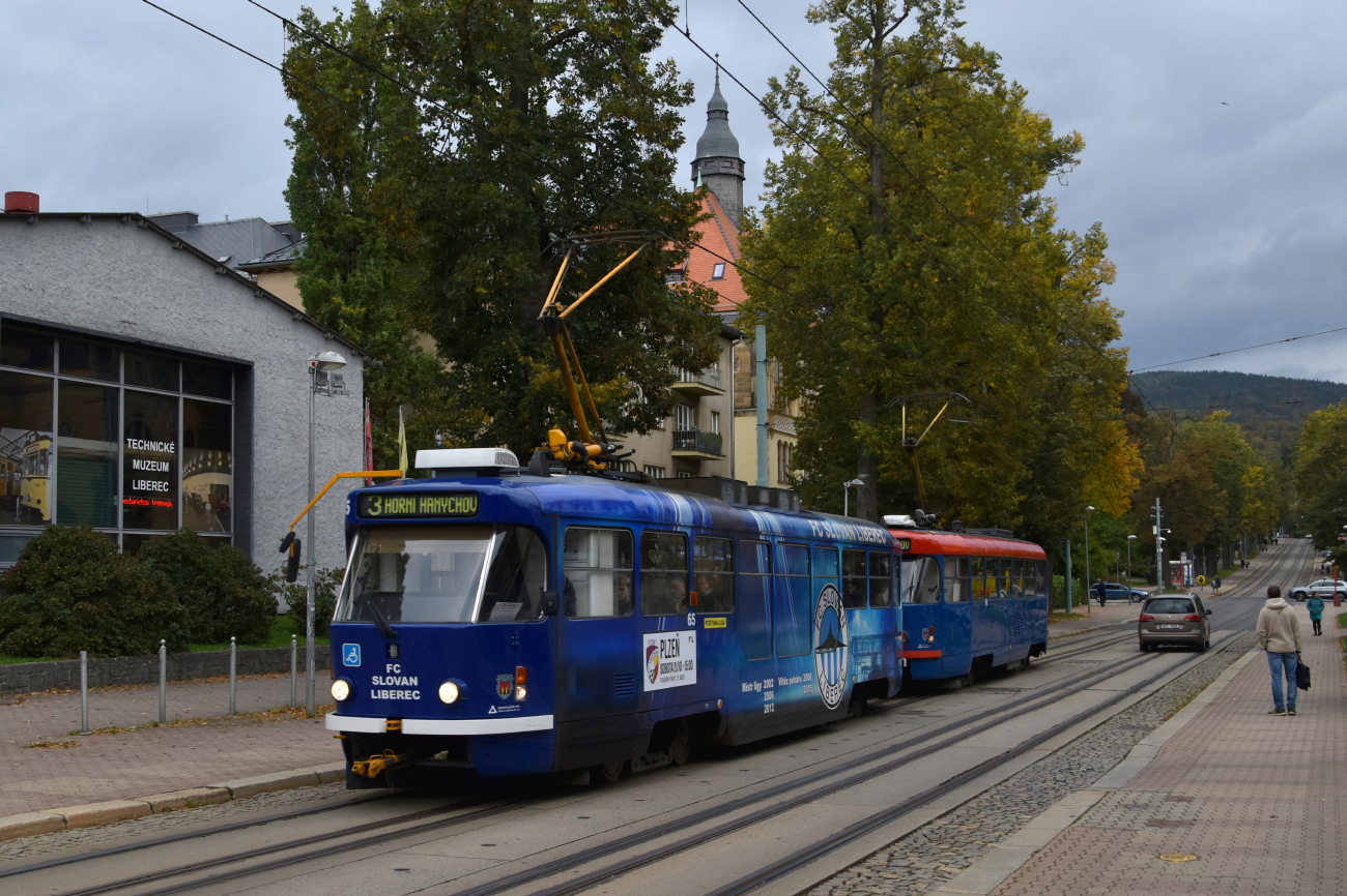 Liberec ― Jablonec nad Nisou, Tatra T3R.SLF № 65