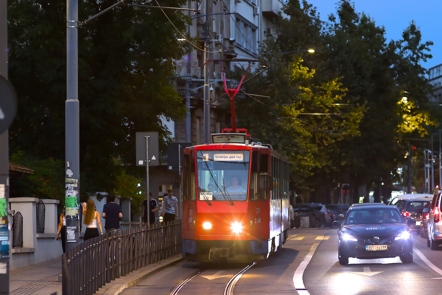 Белград, Tatra KT4YU № 2348