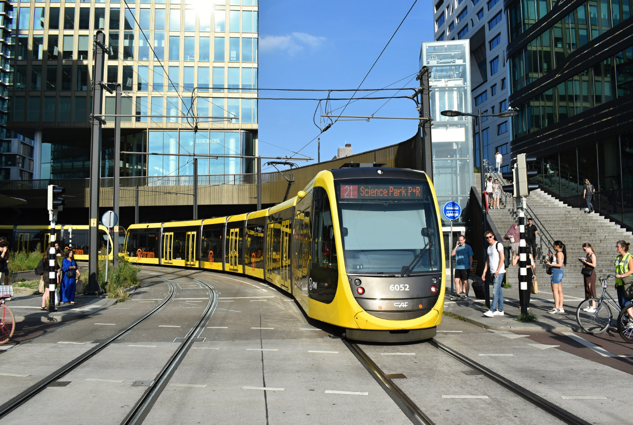 Утрехт, CAF Urbos 100 № 6052