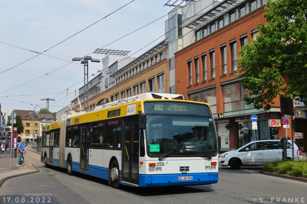 Золинген, Van Hool AG 300T № 255
