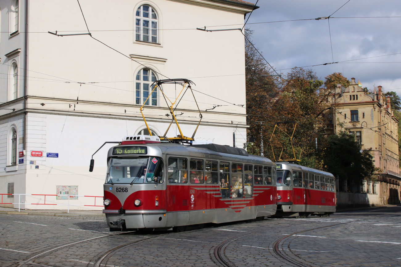 Прага, Tatra T3R.PLF № 8268