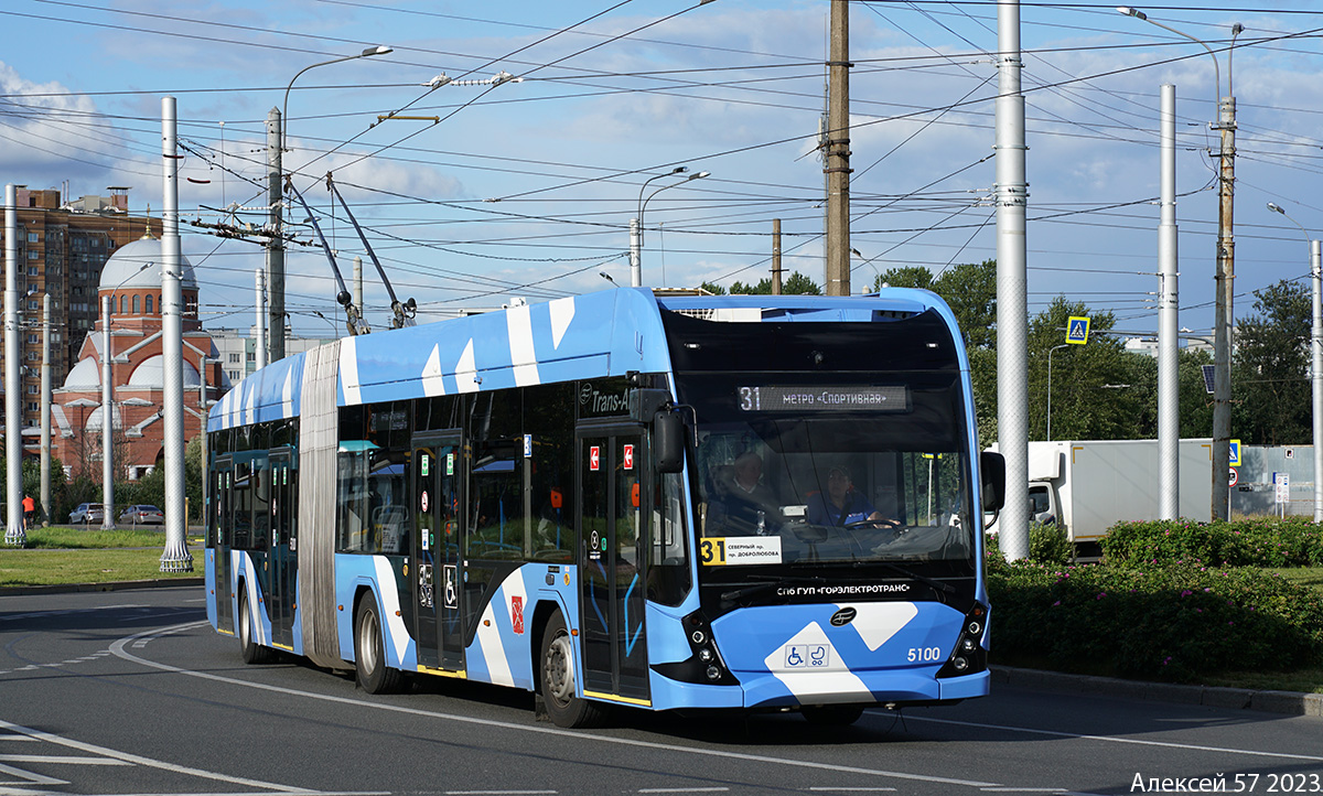 Санкт-Петербург, ВМЗ-6215.01 «Премьер» № 5100