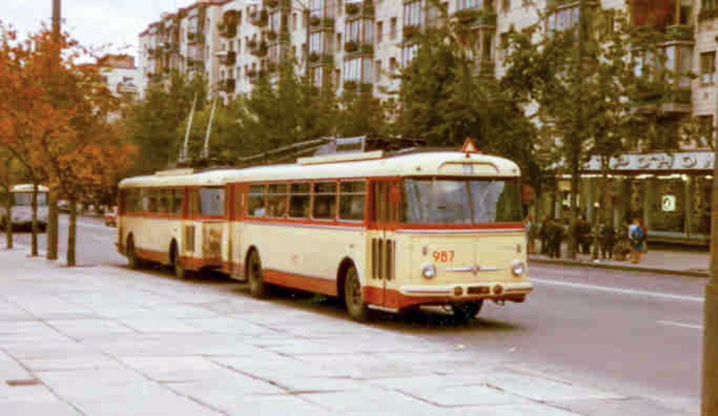 Киев, Škoda 9Tr13 № 987; Киев — Исторические фотографии