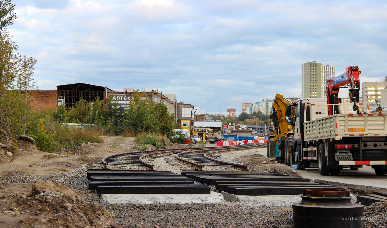 Новосибирск — Ремонты; Новосибирск — Трамвайные линии и конечные