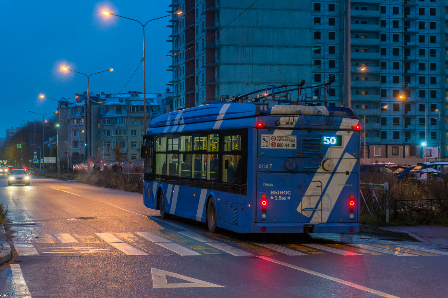 Санкт-Петербург, Тролза-5265.08 «Мегаполис» № 6047