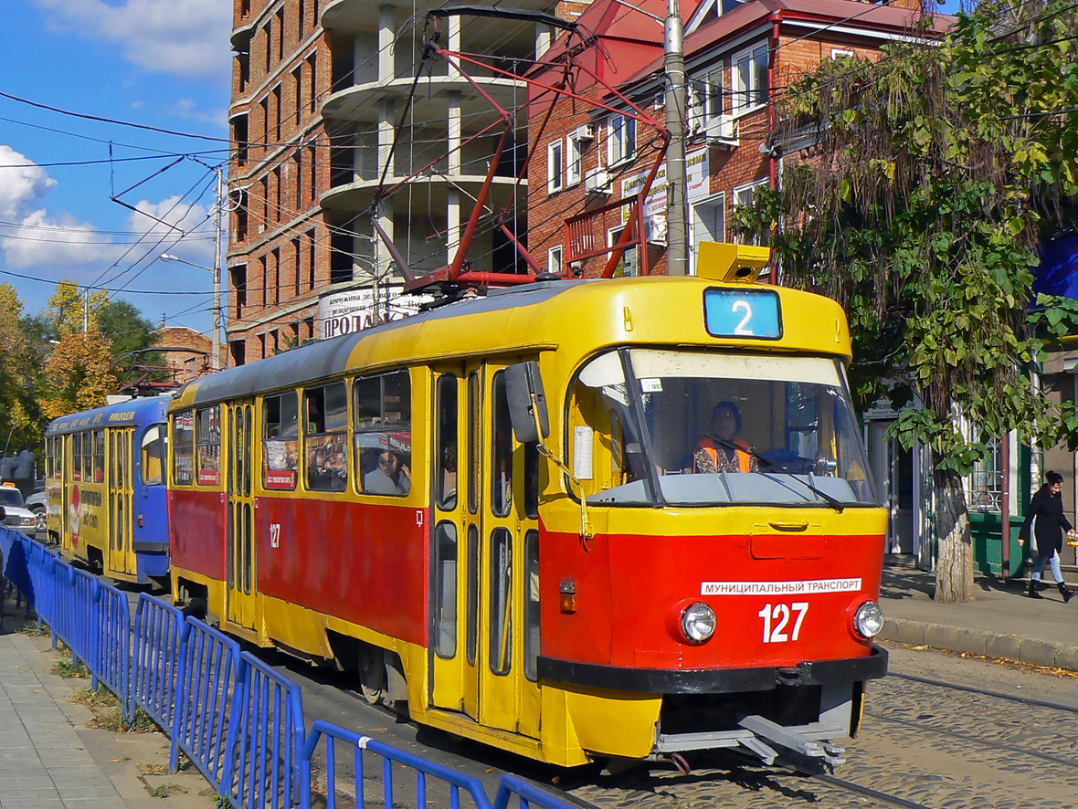 Краснодар, Tatra T3SU № 127