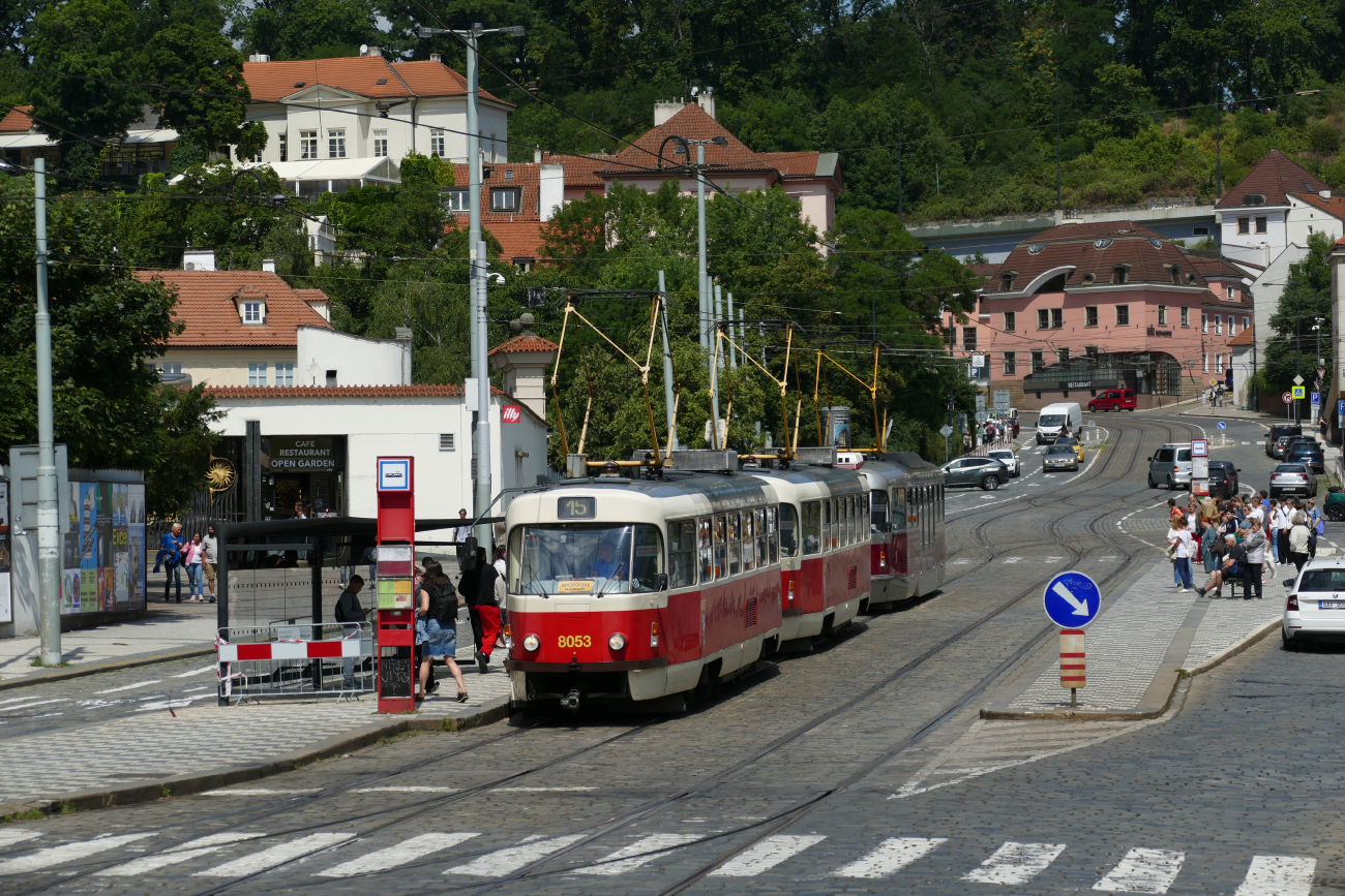 Praha, Tatra T3M2-DVC # 8053