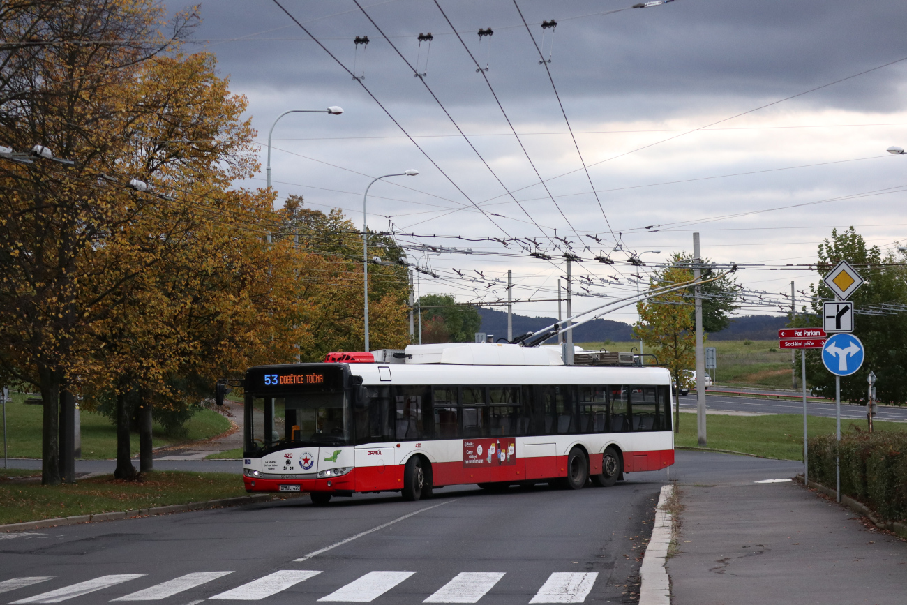 Усти-над-Лабем, Škoda 28Tr Solaris III № 420 Усти-над-Лабем, Škoda 28Tr Solaris III № 420
