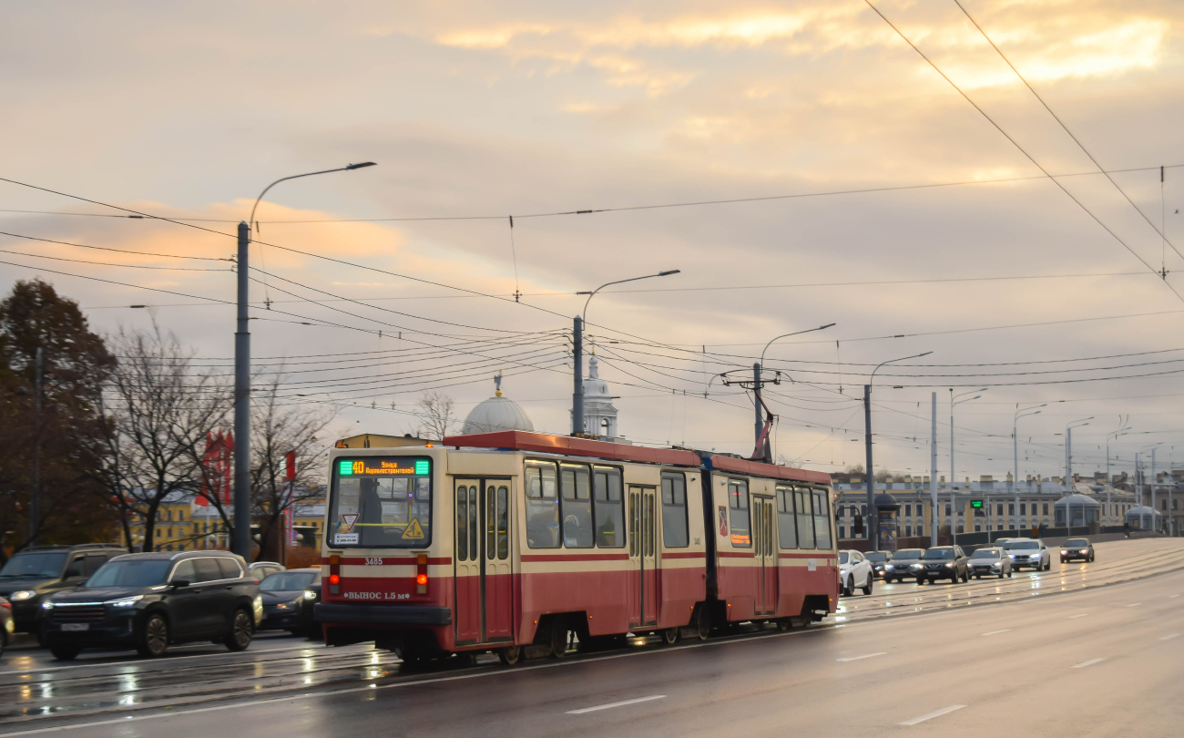 Sanktpēterburga, LVS-86M2 № 3485 Sanktpēterburga, LVS-86M2 № 3485