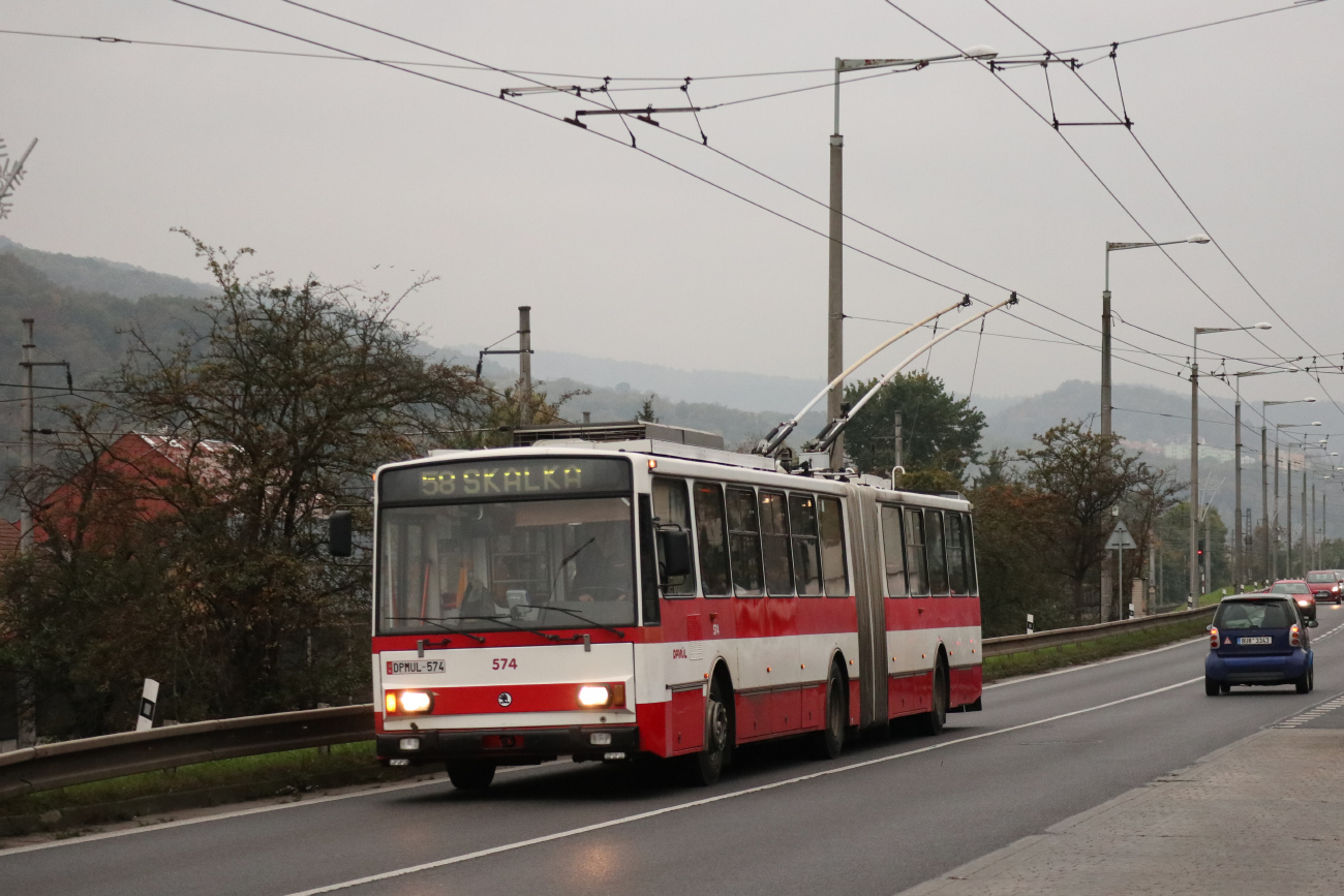 Усти-над-Лабем, Škoda 15Tr13/6M № 574