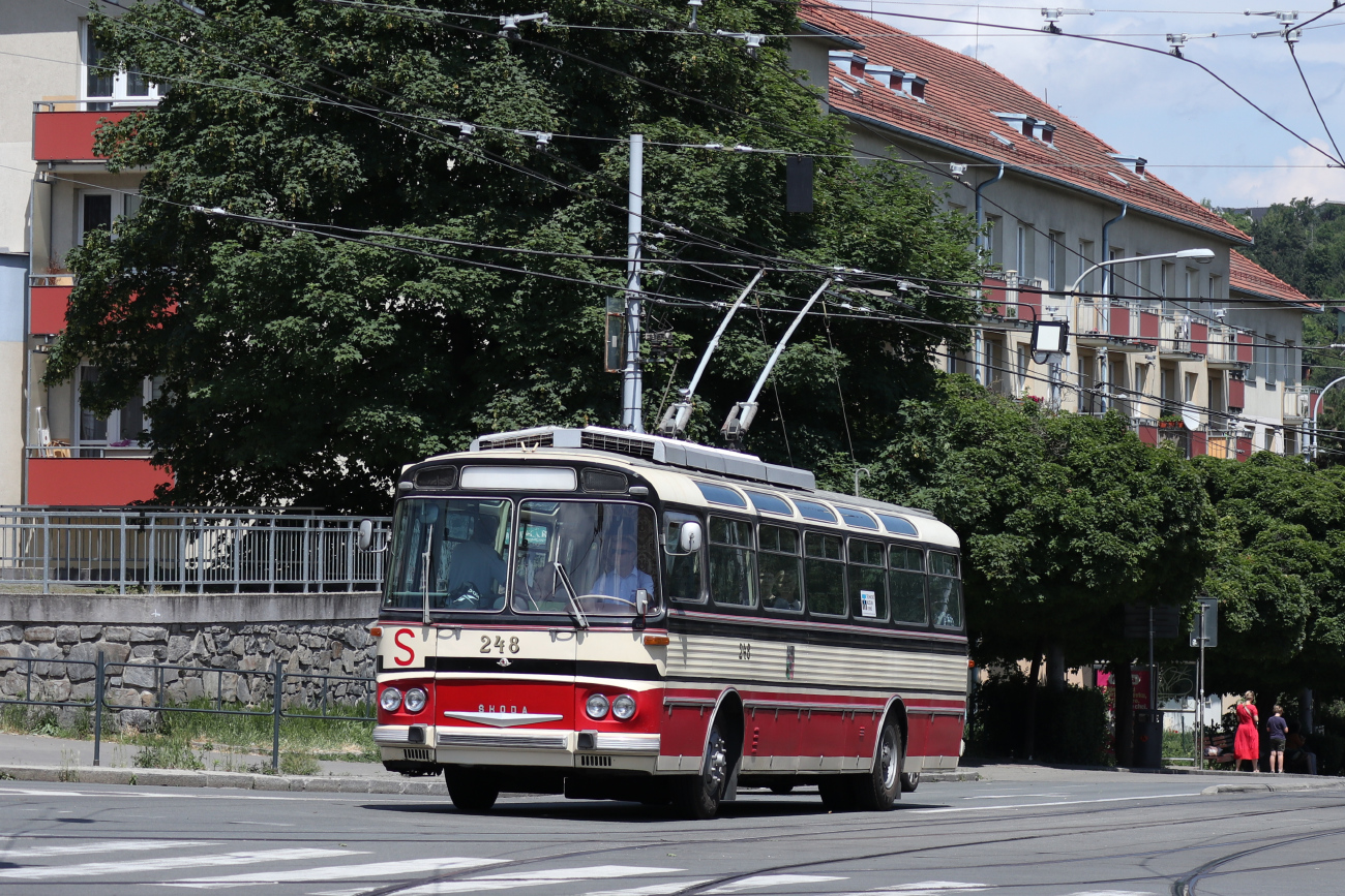 Brno, Škoda T11/0 Nr 248; Brno — Transport nostalgia 2023 and farewell to Škoda 14Tr and 15Tr trolleybuses