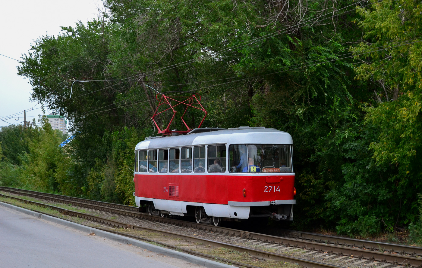 Волгоград, Tatra T3SU № 2714