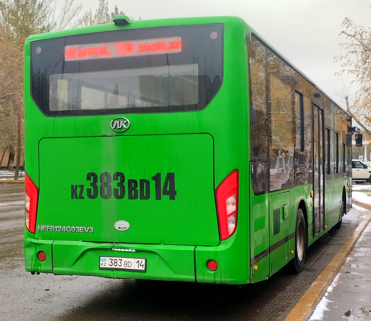 Pavlodar, Ankai HFF6124G03EV3 Nr. 383 BD 14