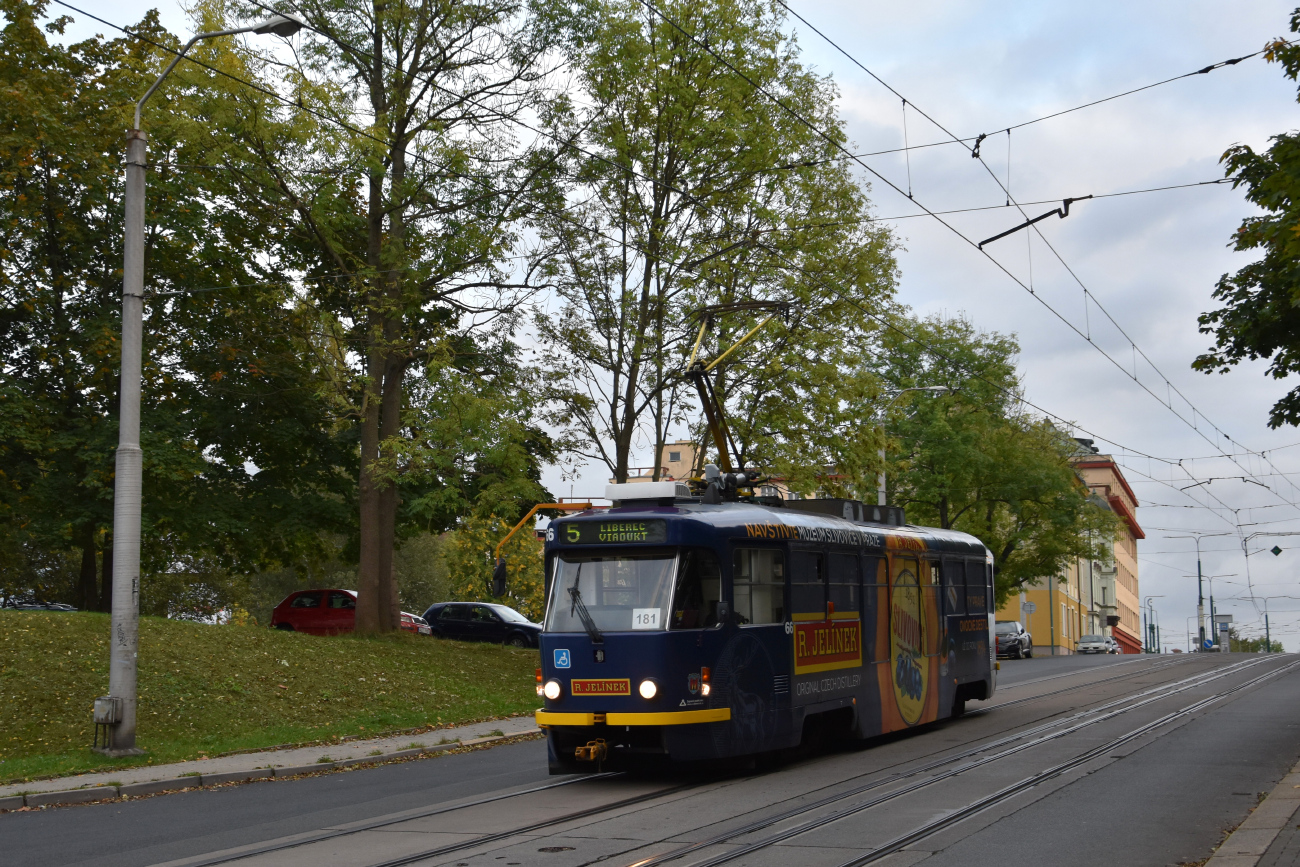 Liberec ― Jablonec nad Nisou, Tatra T3R.SLF № 66