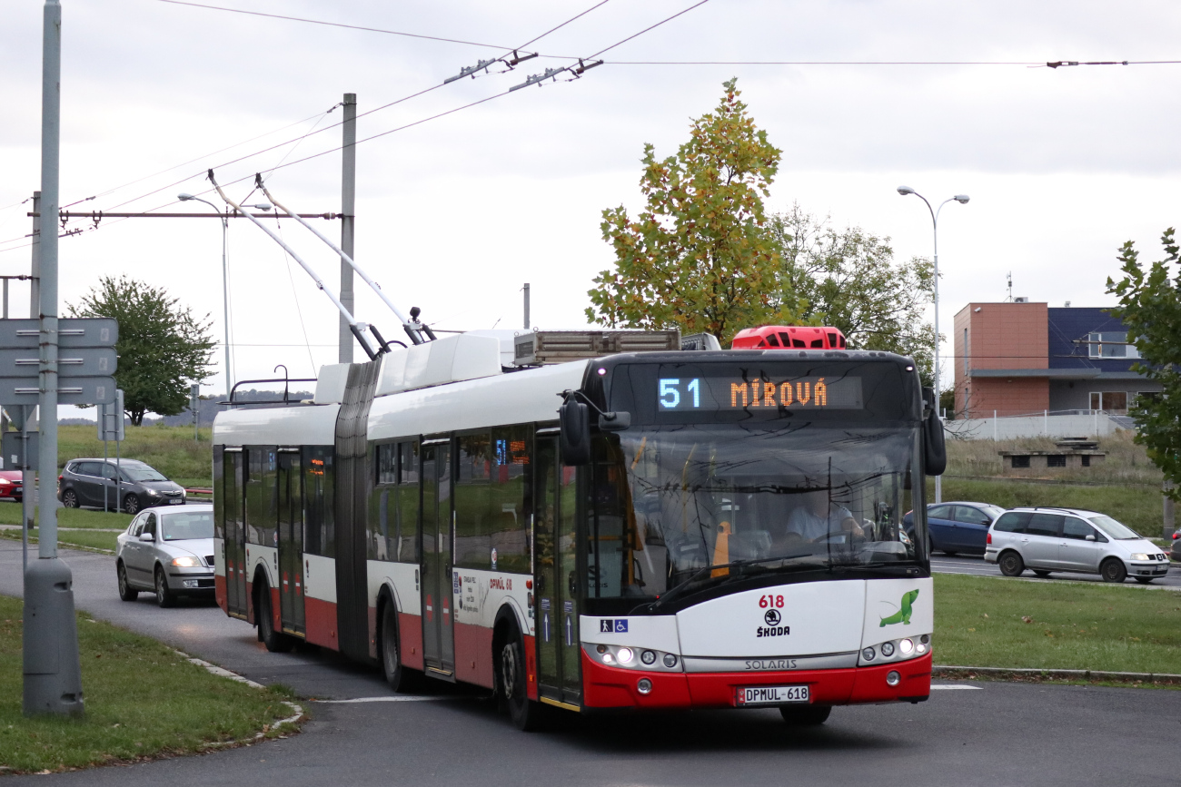 Ústí nad Labem, Škoda 27Tr Solaris III № 618