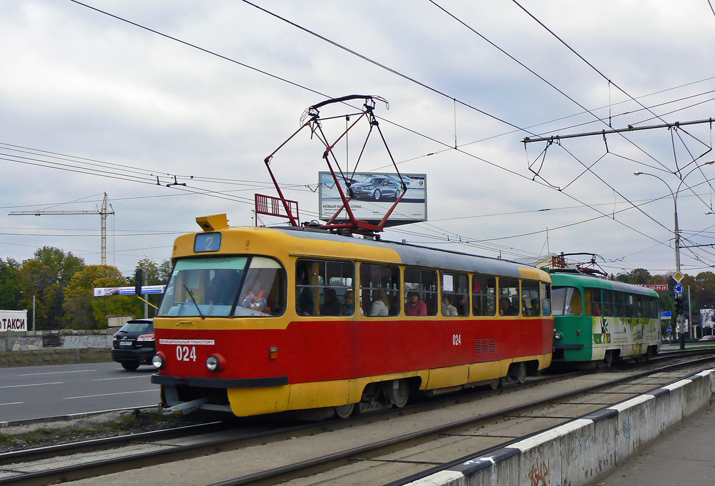 Краснодар, Tatra T3SU № 024 Краснодар, Tatra T3SU № 024
