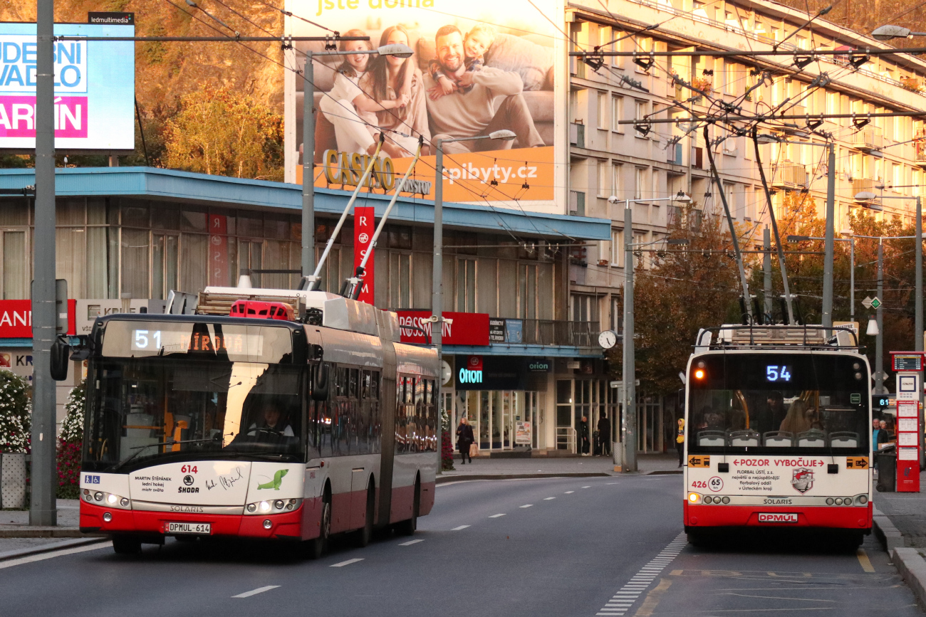 Усти-над-Лабем, Škoda 27Tr Solaris III № 614