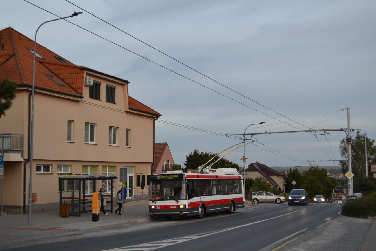 Брно, Škoda 21Tr № 3028