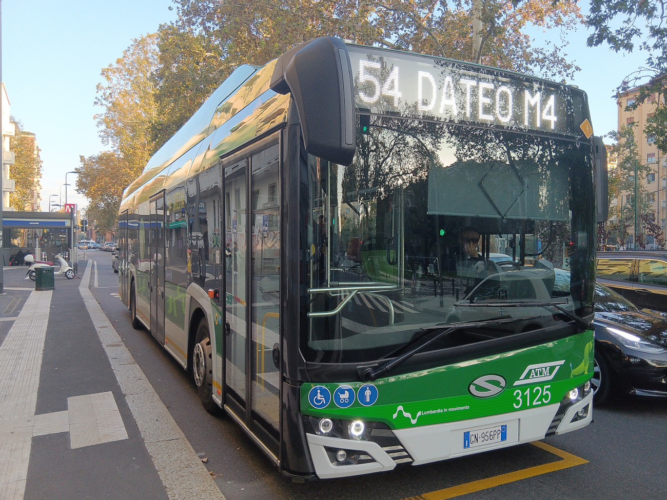 Милан, Solaris Urbino IV 12 Electric № 3125
