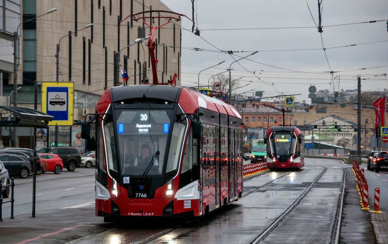 Санкт-Петербург, 71-932 «Невский» № 7766