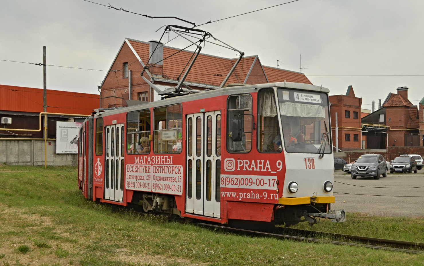 Пятигорск, Tatra KT4SU № 138