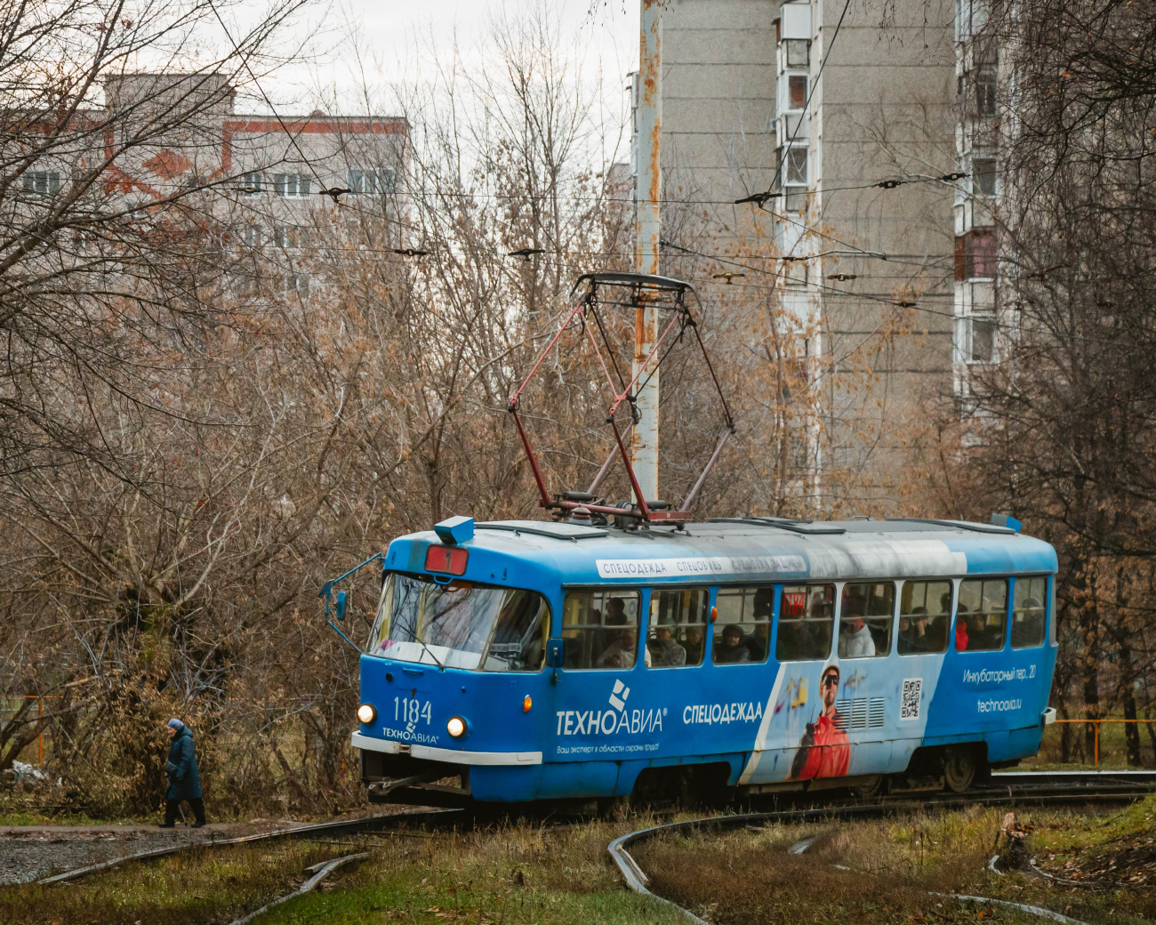 Ижевск, Tatra T3K № 1184