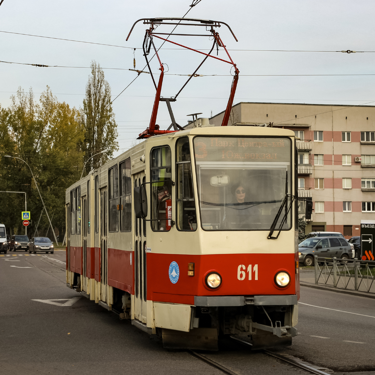 Калининград, Tatra KT4D № 611