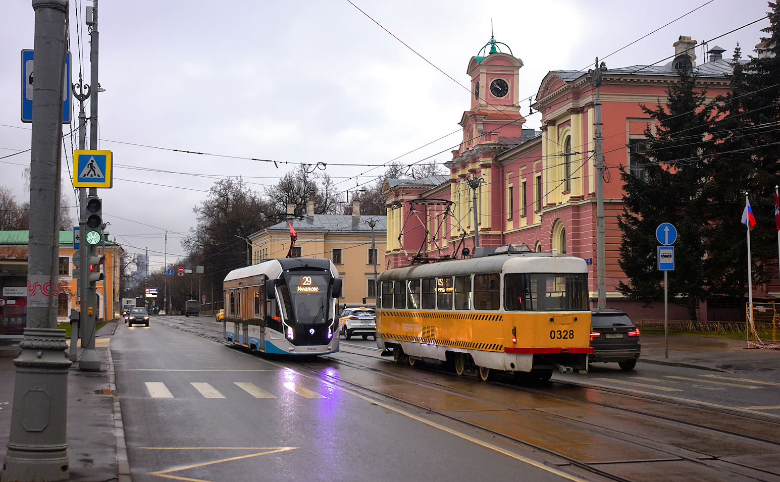 Москва, 71-911ЕМ «Львёнок» № 30632; Москва, Tatra T3SU № 0328