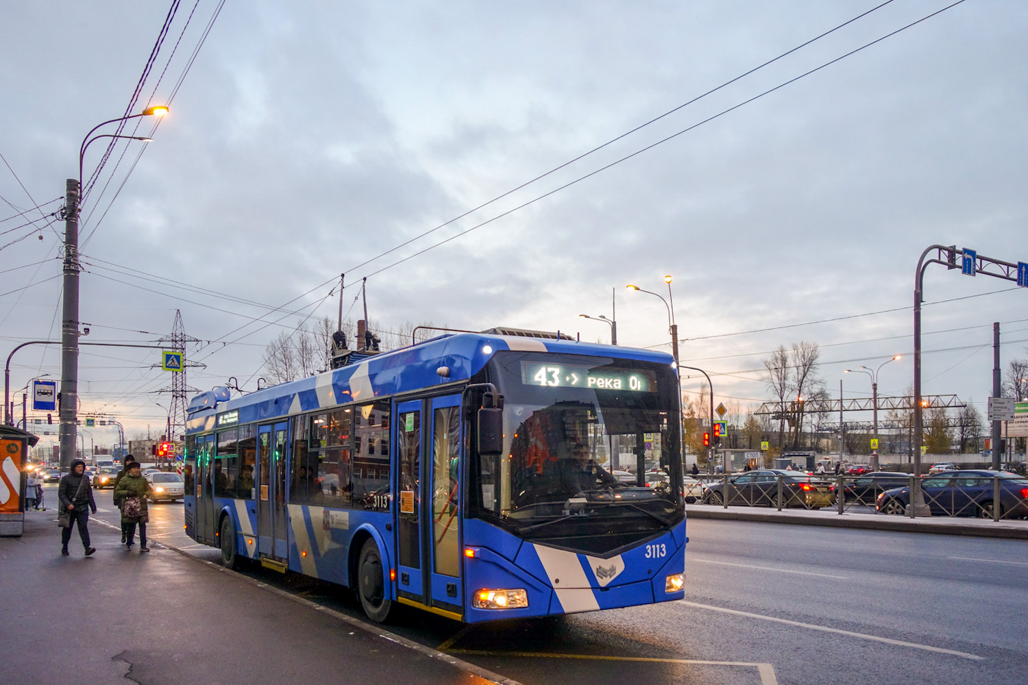 Санкт-Петербург, БКМ 32100D № 3113