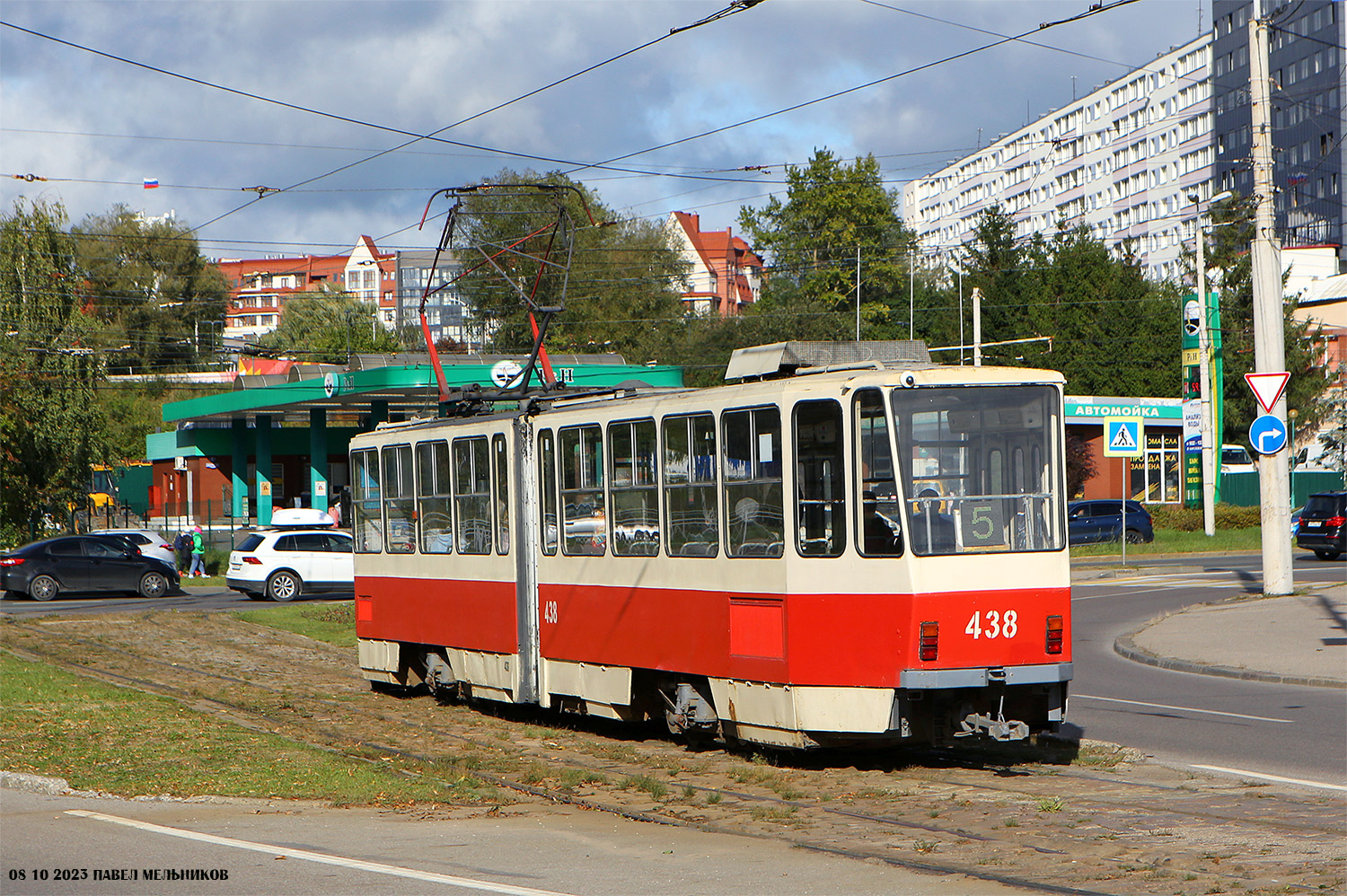 Калининград, Tatra KT4SU № 438