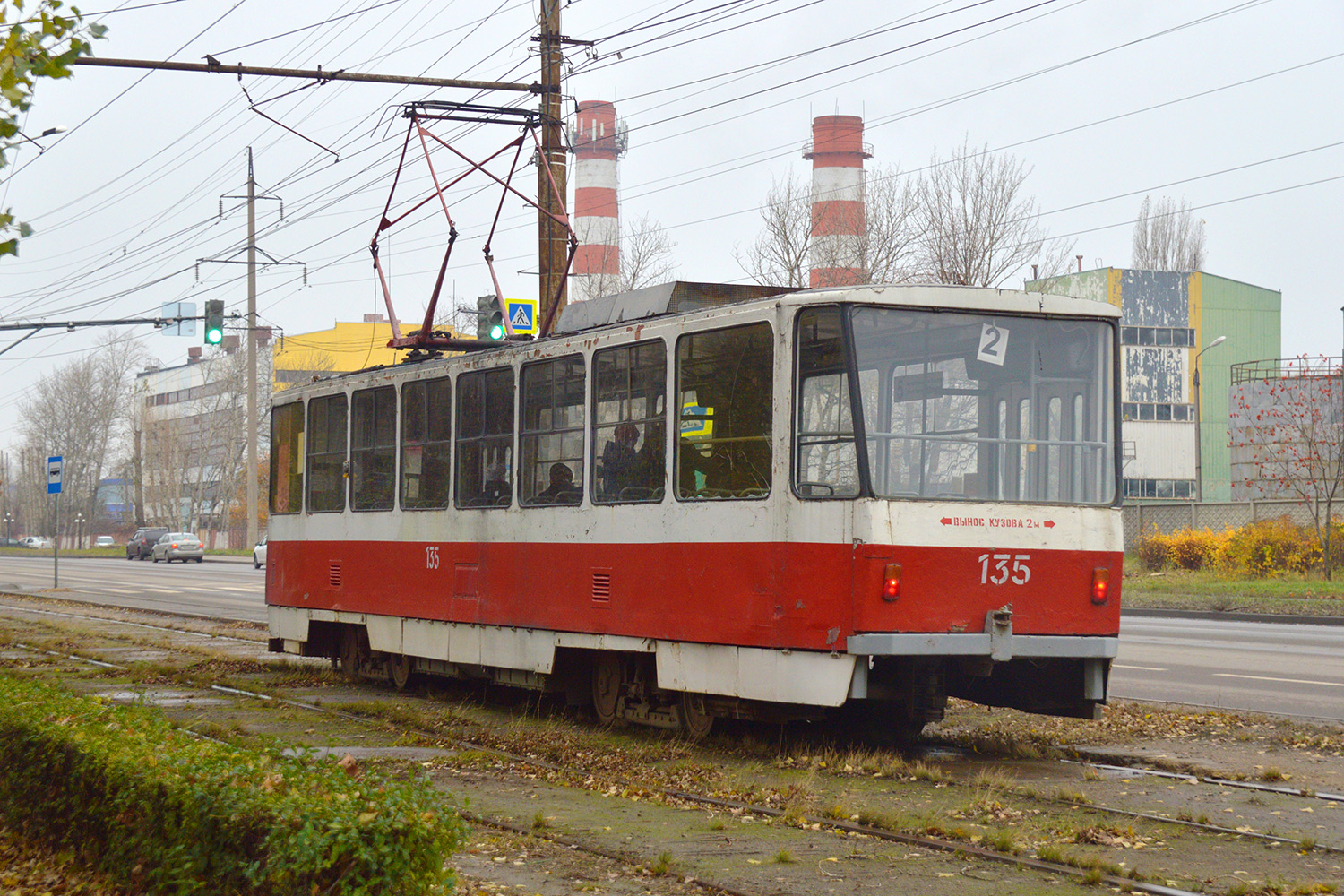 Липецк, Tatra T6B5SU № 135