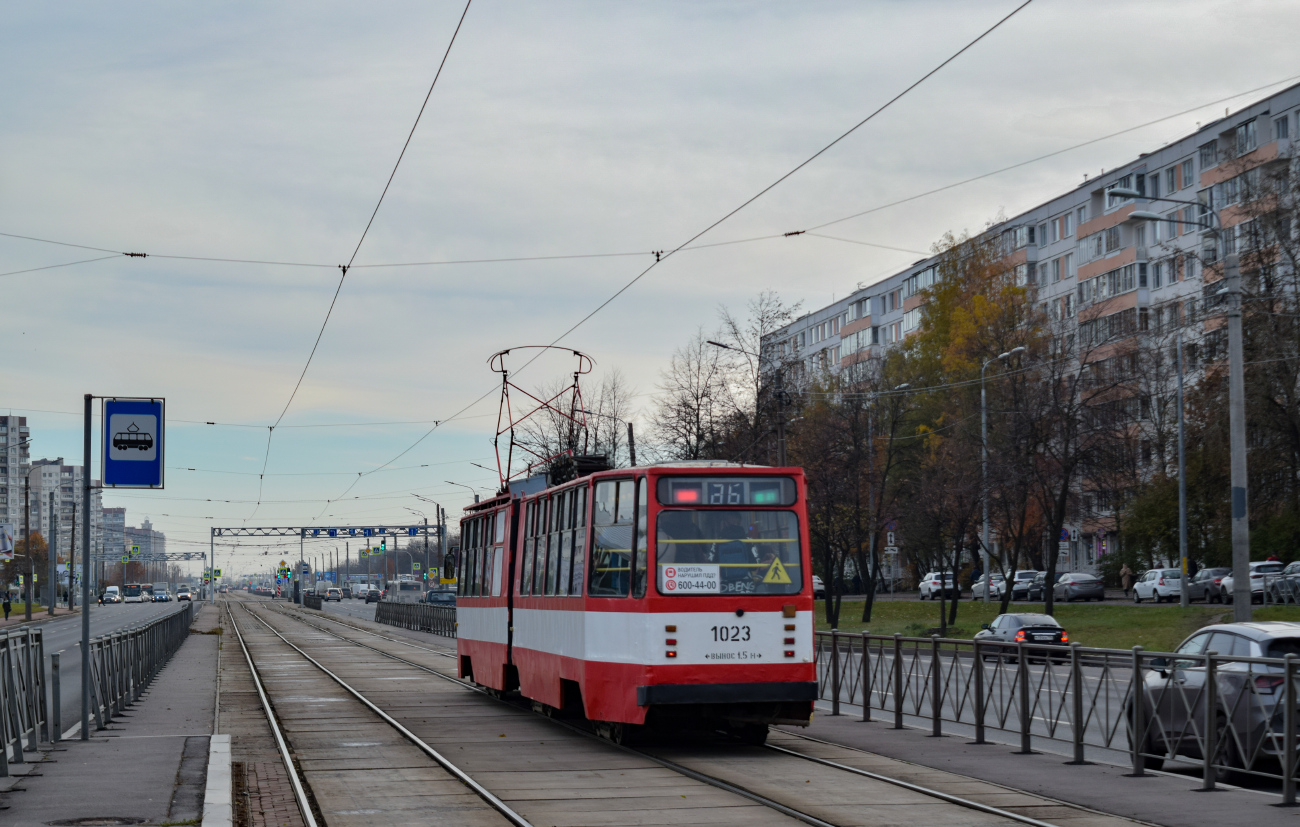 Санкт-Петербург, ЛВС-86К № 1023