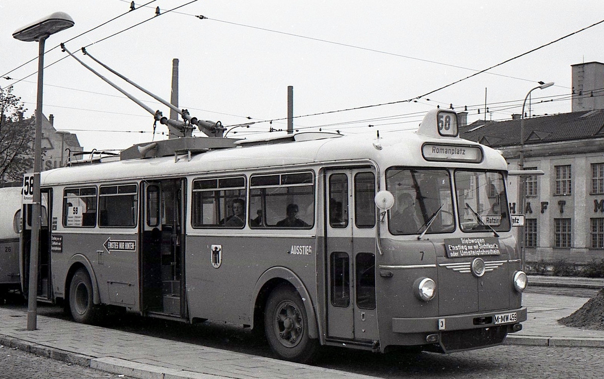 Munich, Krauss-Maffei KME 160 № 7; Munich — Munich Trolleybus