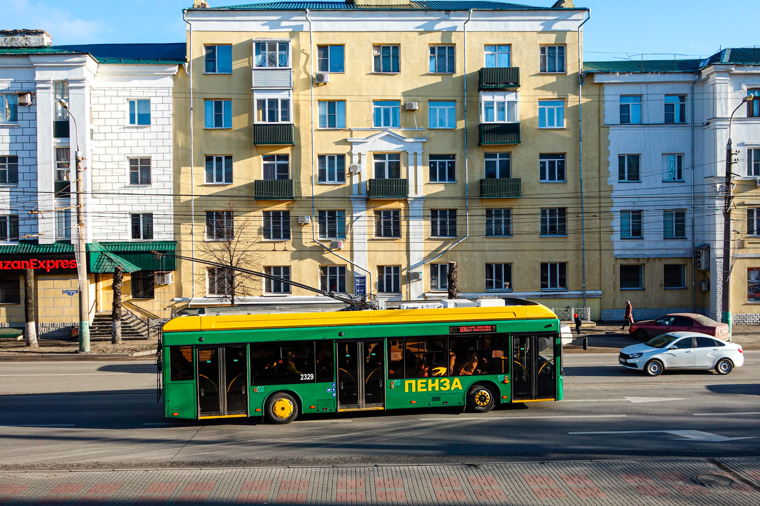 Пенза, УТТЗ-6241.01 «Горожанин» № 2329