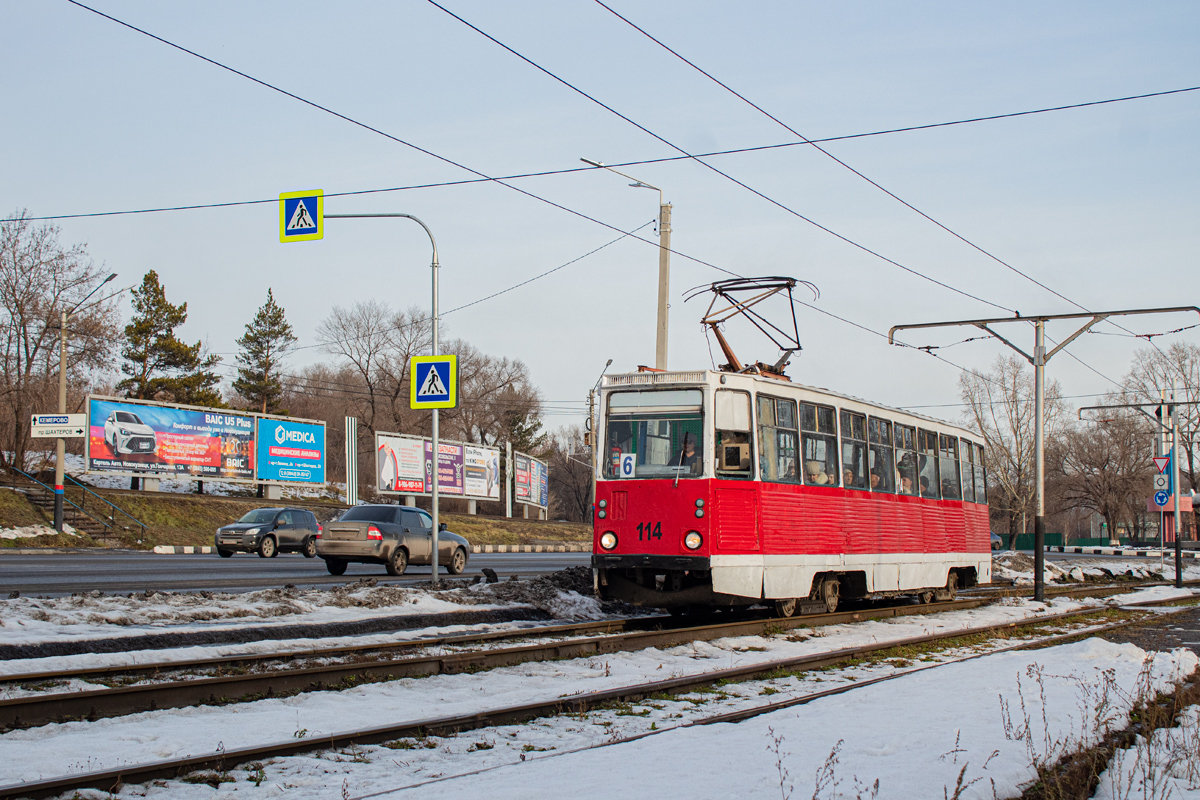 Прокопьевск, 71-605 (КТМ-5М3) № 114