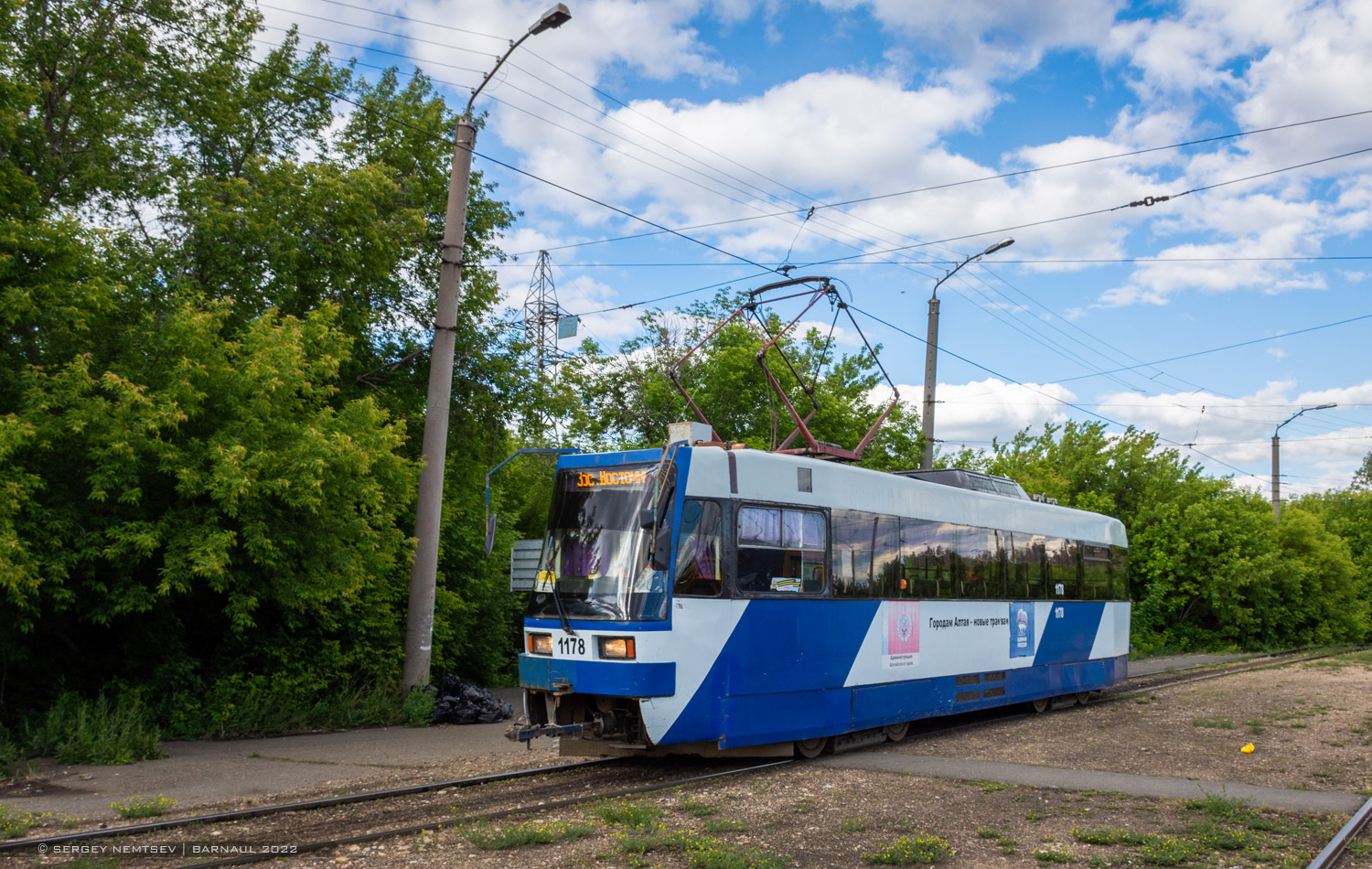 Barnaul, Tatra B3DM GOH Barnaul Nr 1178