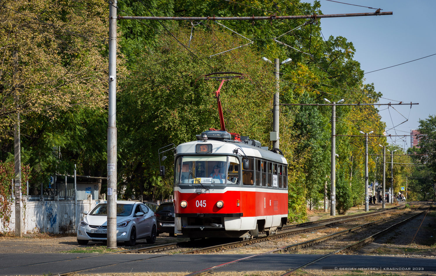 Краснодар, Tatra T3SU КВР ТМЗ № 045