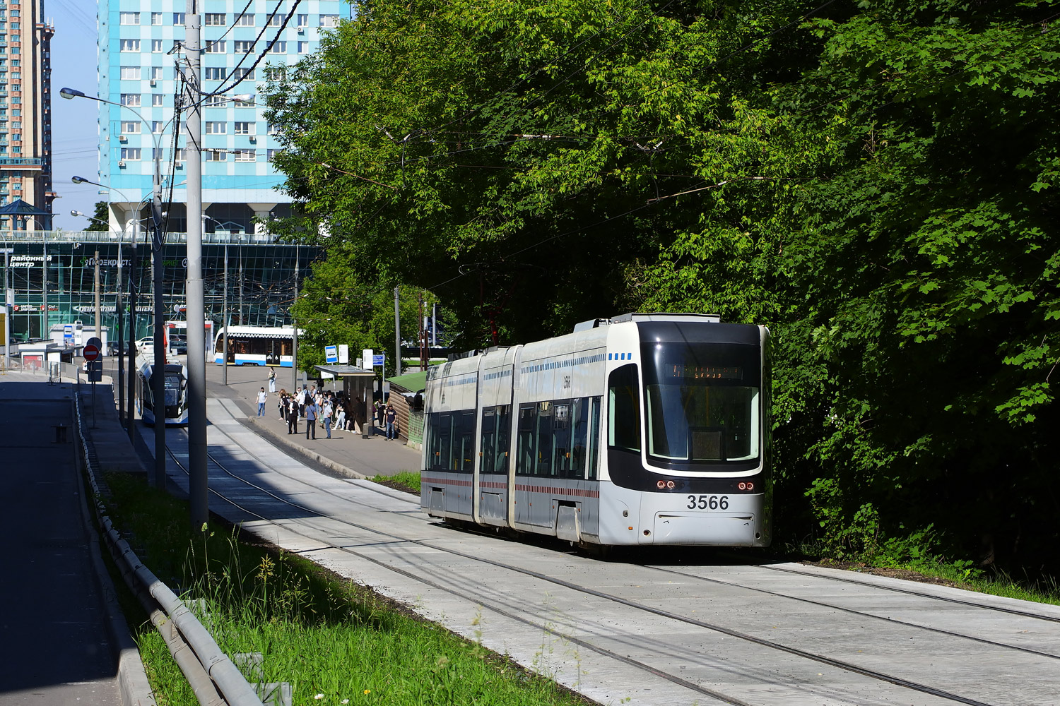 Москва, 71-414 (Pesa Fokstrot) № 3566 Москва, 71-414 (Pesa Fokstrot) № 3566