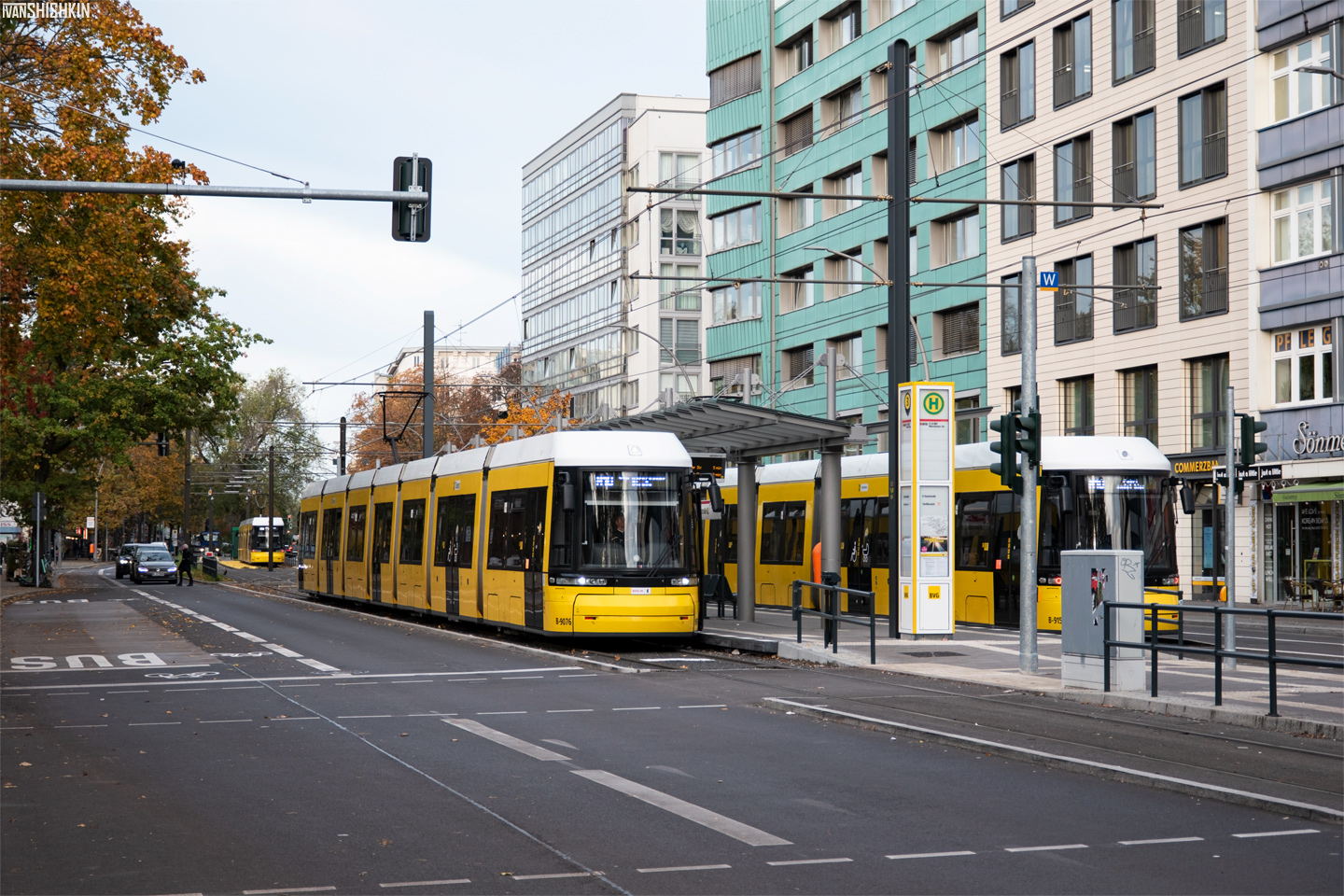 Берлин, Bombardier Flexity Berlin (GT8-08ZR/F8Z) № 9076