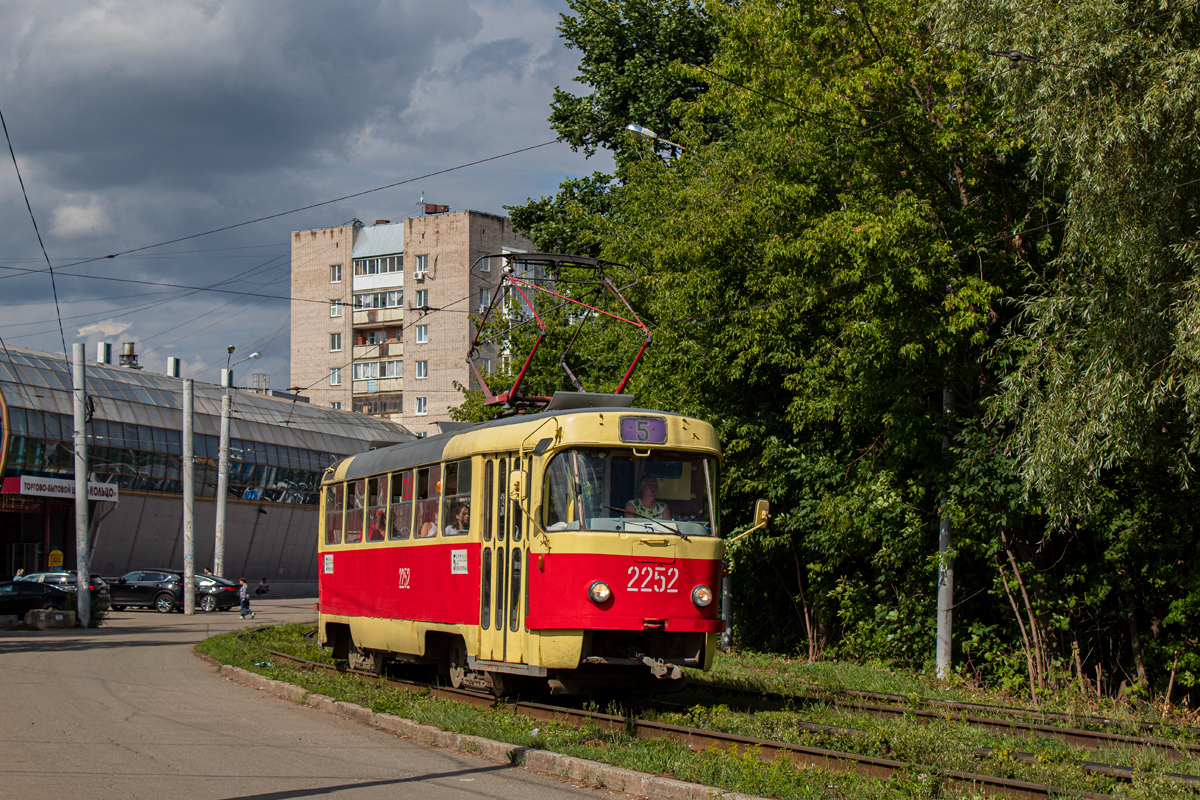 Ижевск, Tatra T3SU (двухдверная) № 2252