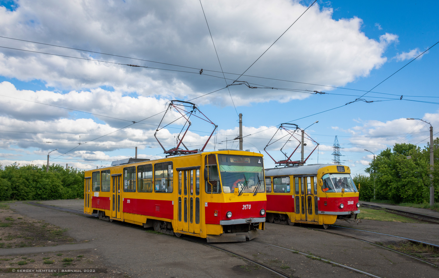 Barnaul, Tatra T6B5SU č. 3170