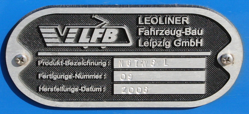 Лейпциг, Leoliner Fahrzeug-Bau Leipzig NGTW6L № 1311