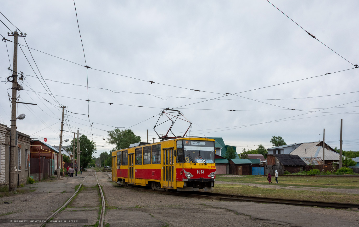 Барнаул, Tatra T6B5SU № 1013