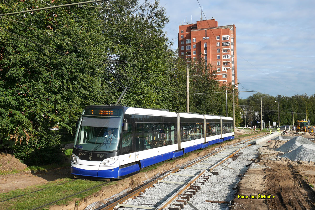 Рига, Škoda 15T1 ForCity Alfa Riga № 58066