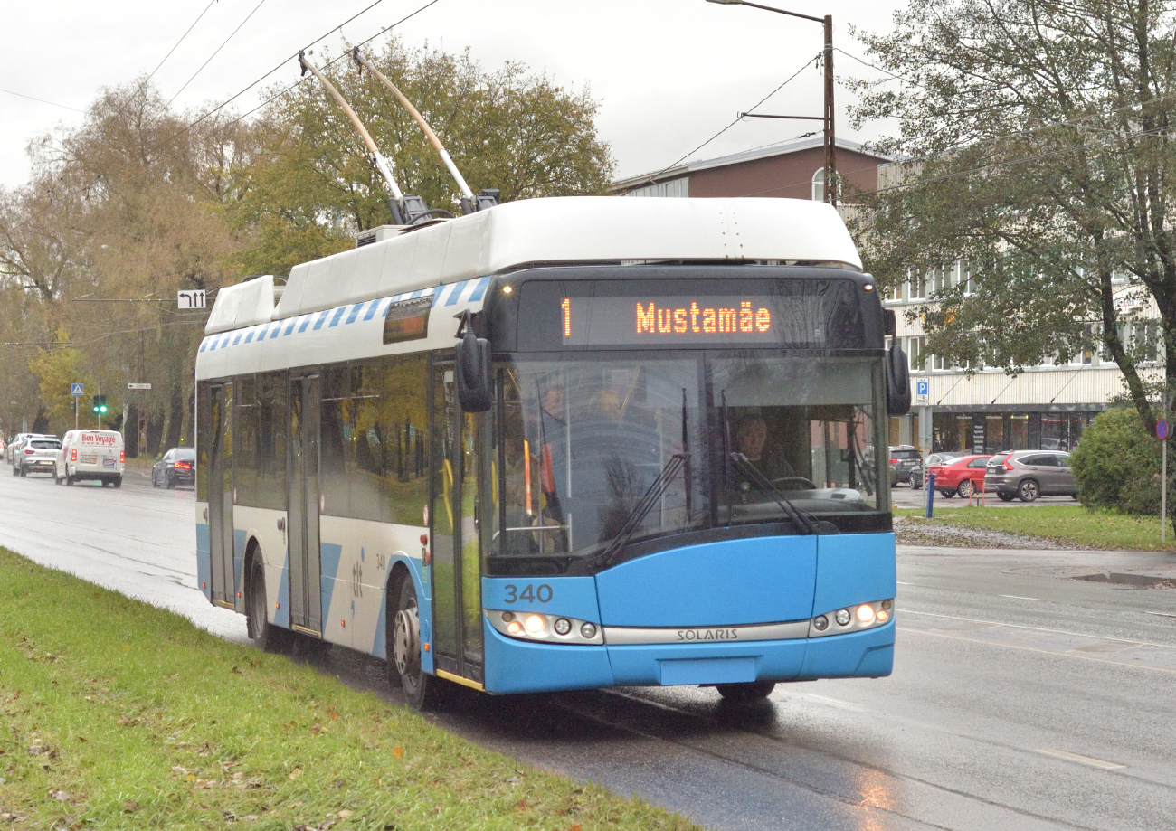 Таллин, Solaris Trollino III 12 AC № 340
