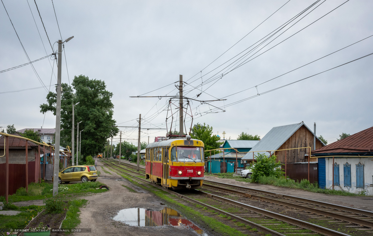 Барнаул, Tatra T3SU № 1115