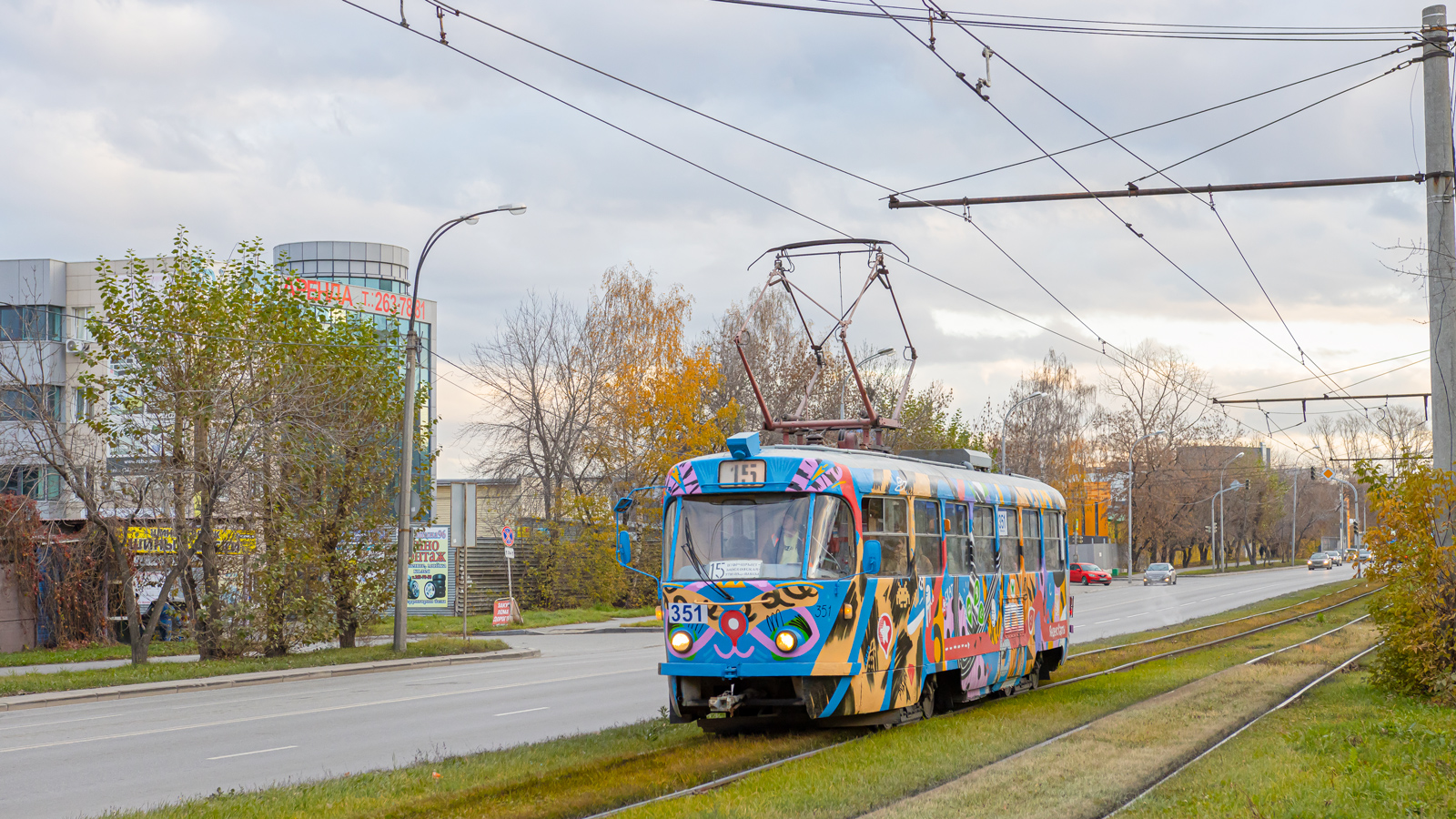 Екатеринбург, Tatra T3SU № 351
