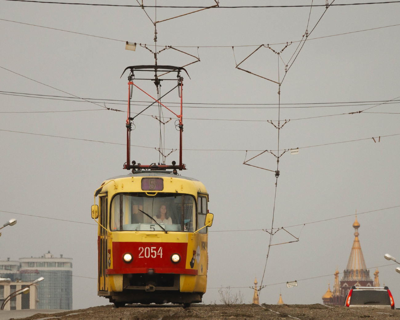 Ижевск, Tatra T3SU мод. Ижевск № 2054