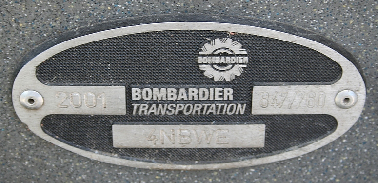 Росток, Bombardier 4NBWE № 760