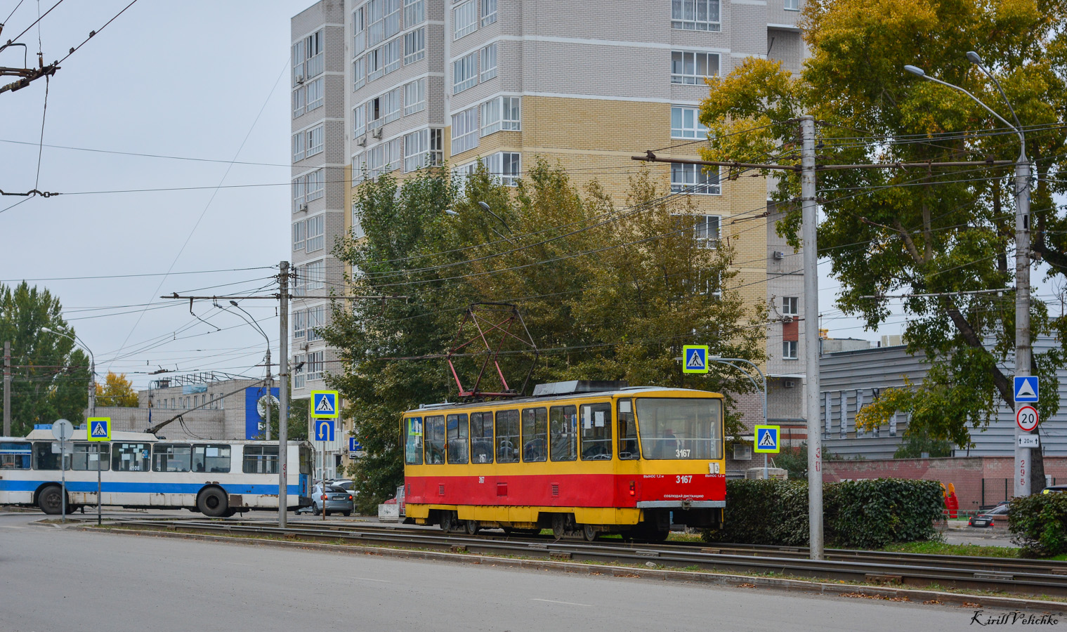 Барнаул, Tatra T6B5SU № 3167